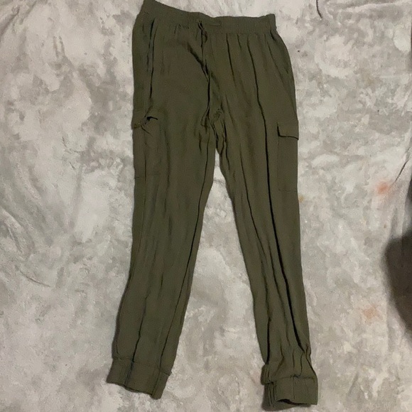 Army green cargo joggers - Picture 1 of 4